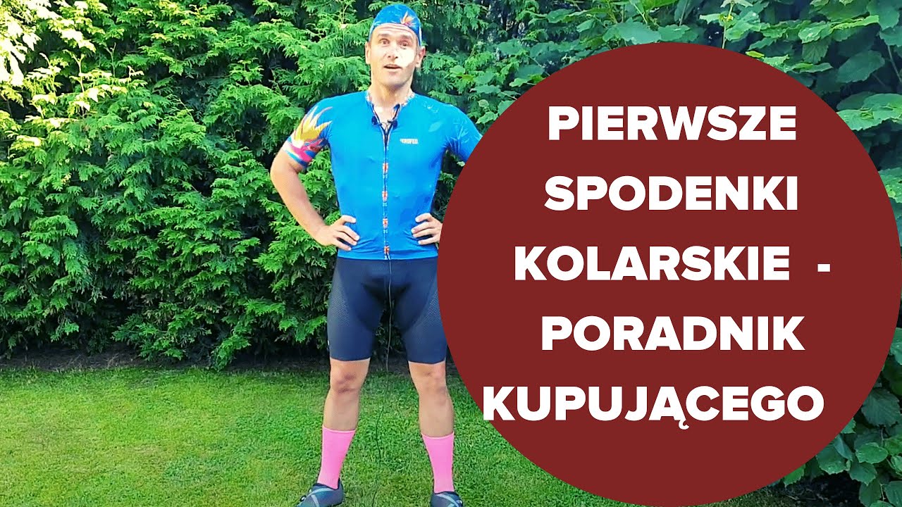 Pierwsze spodenki kolarskie - poradnik początkującego rowerzysty.