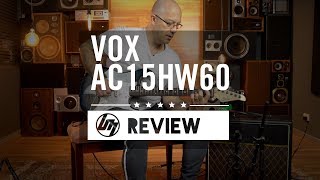 Video thumbnail for Vox AC15 60th Anniversary Hand-Wired Guitar Amplifier | Better Music by Better Music