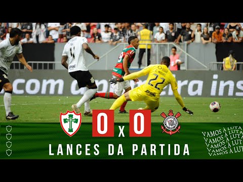 A1 | Lances da Partida PORTUGUESA 0 x 0 CORINTHIANS - 12/02/2023 || LUSA TV