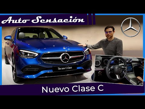 Presentación Nuevo Mercedes Benz Clase C 2022-  El mini clase S  lleno de tecnología.