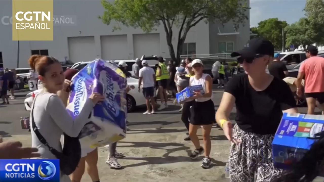 La comunidad venezolana en Miami envía toneladas de ayuda humanitaria a sus compatriotas