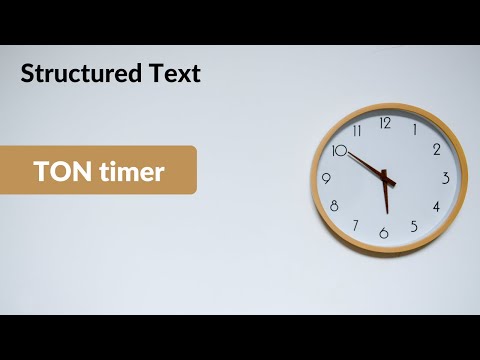 Timer TON ST (Testo strutturato)