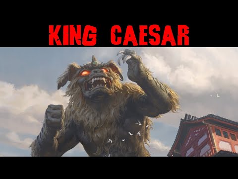 The Prophecy Of The Black Mountain And Red Moon. King Caesar | Godzilla Lore