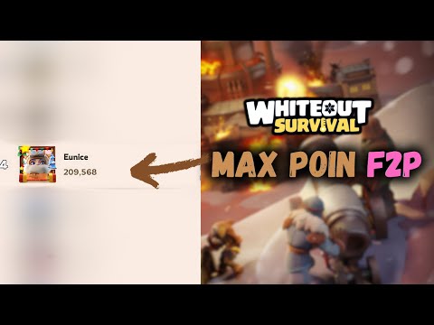 F2P dapet 180,000+ poin???..(Foundry/Tanur) || WHITEOUT  SURVIVAL INDONESIA