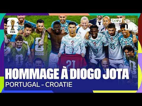 Cristiano Ronaldo et le Portugal rendent un hommage bouleversant à Diogo Jota !