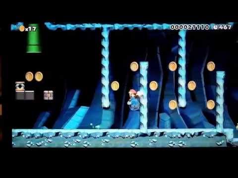 Super Mario Maker - Dark Cave 1
