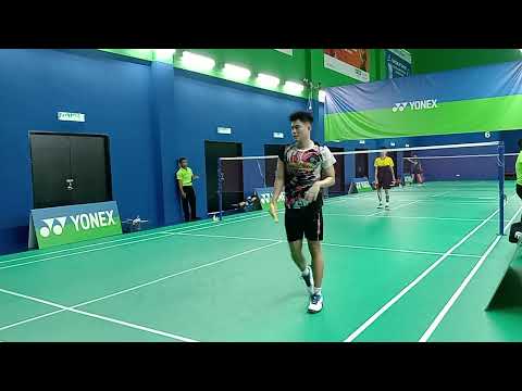 Badminton QF Men's Single Open Vsmash Aexclusive Season 2-Antonio Valyant Santoso Vs Tan Zhen Tsheng