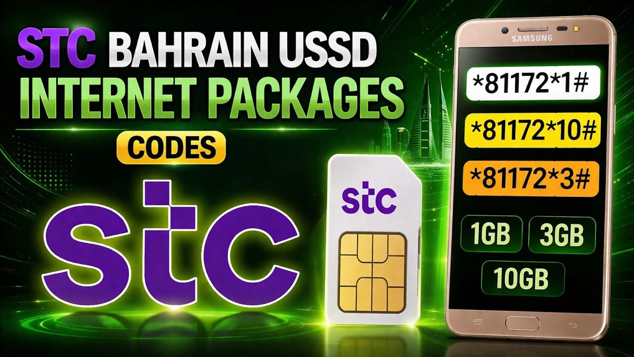Stc Bahrain Internet Packages | USSD Codes for Data Plans & Subscriptions