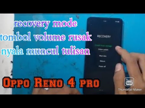 muncul recovery mode oppo Reno 4 pro || recovery  problem