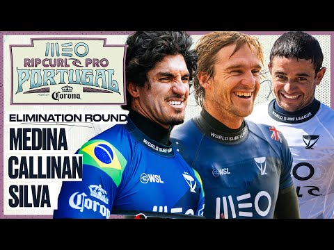 Gabriel Medina, Ryan Callinan, Deivid Silva | MEO Rip Curl Pro Portugal 2024 - Elimination Round