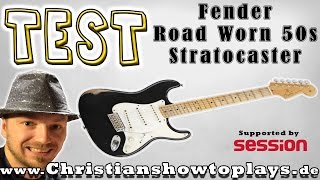 Video thumbnail for ★Review/Soundtest: Fender Road Worn 50s Stratocaster | ChristiansHowToPlays [Deutsch] ★ by ChristiansHowToPlays