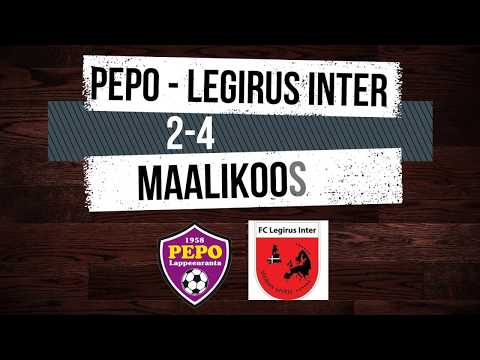 Maalikooste PEPO - FC Legirus Inter 13.7.2017