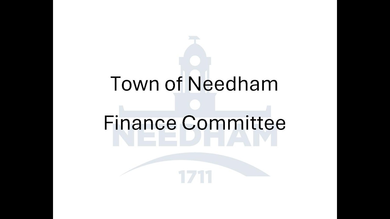 From the Finance Committee