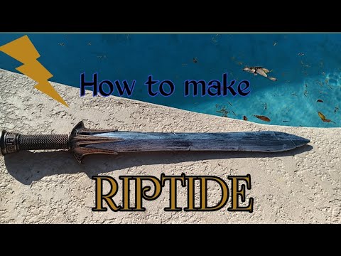 How to make Percy Jackson's Riptide sword (Part 1)