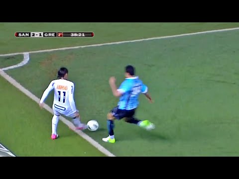 NEYMAR DECIDINDO CONTRA O GRÊMIO COM GOL E ASSISTÊNCIA NA VILA BELMIRO EM 2012!