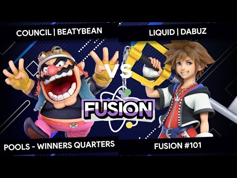 Fusion #101 - BeatyBean (Wario) vs Dabuz (Sora) - Pools - Winners Quarters