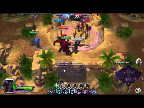Epic clutch Escape with Illidan = Win ! Heroes of The Storm
