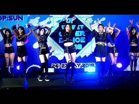 "D.Wice" cover "We Like+Black Widow" (PRISTIN) @ "SQ1 JK Street Cover Dance 2018"