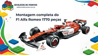Vídeo de F1 Alfa Romeo ORLEN C42 | 1770 Peças