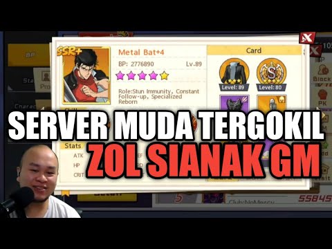 SERVER INI RUSAK! GARA2 1 ORANG INI - ONE PUNCH MAN : The Strongest