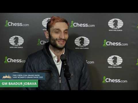 Interview with Baadur Jobava | Grand Swiss 2021 - Round 6 |