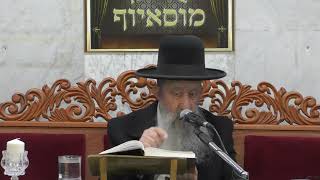 הרב בן ציון מוצפי • פרשת בא שבט תשע"ט
