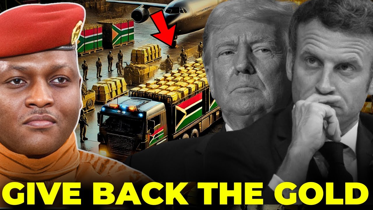 IBRAHIM TRAORE Leads African Nations To DEMAND Its Gold Back—France & U.S. in PANIC!