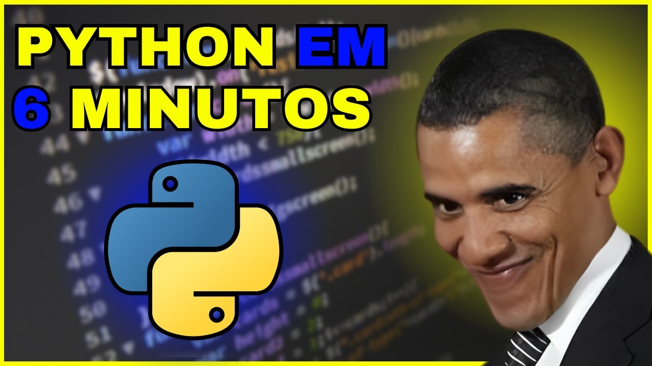 Python em 6 minutos: O básico que você precisa saber!