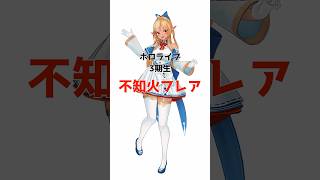 不知火フレアに関する面白い雑学 #ホロライブ #雑学 #vtuber #ホロライブ切り抜き