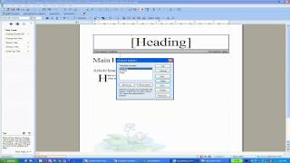 Working with WordPerfect Templates