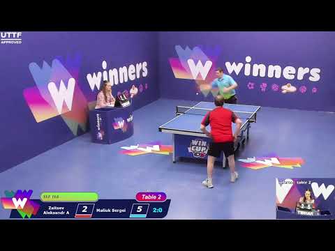 WINners CUP table 2  11.01  Zaitsev Aleksandr A - Maliuk Sergei  21:00