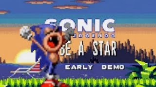 Sonic The Hedgehog: To Be A Star (SHC2025 Demo) || Sonic Hack Roms