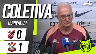 COLETIVA DORIVAL JR | AO VIVO | Athletico-PR x Corinthians - Brasileirão 2026