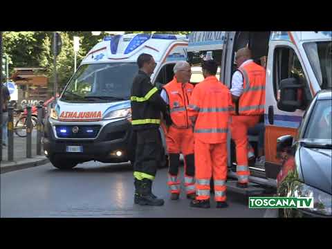 2019-09-10 FIRENZE - FIAMME IN APPARTAMENTO, UN INTOSSICATO