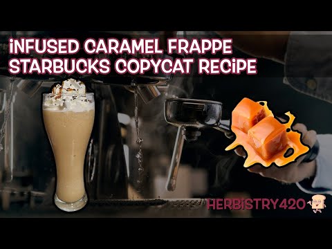 Cannabis Infused Caramel Frappuccino: 5-Ingredient Recipe