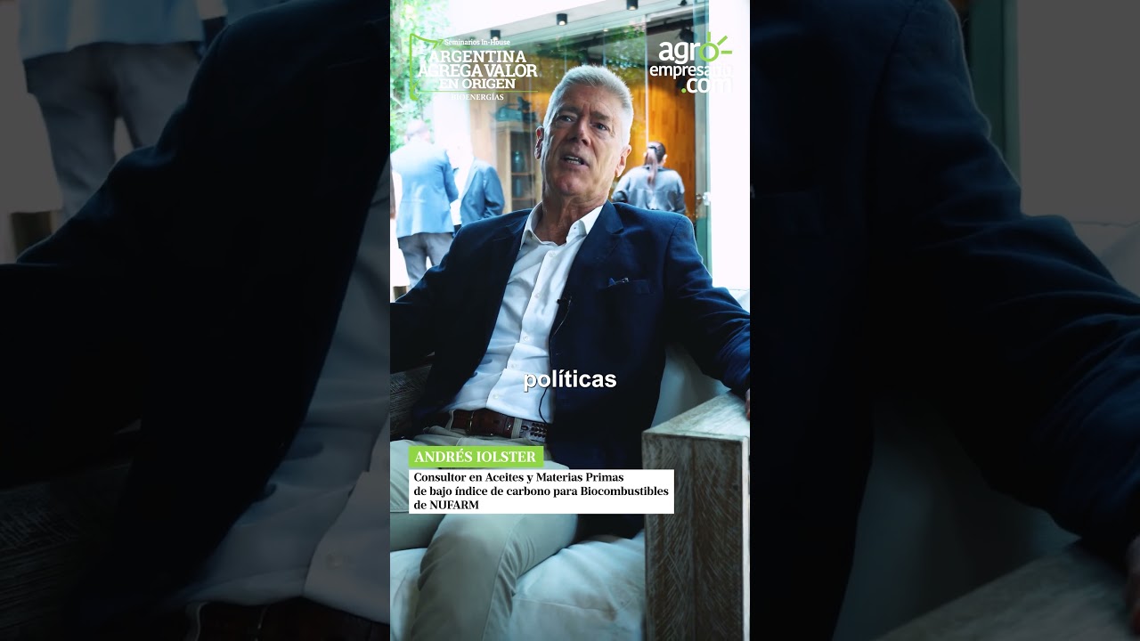 Andrés Iolster - Consultor en Aceites y Materias Primas de NUFARM