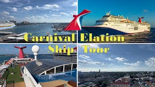 Carnival Elation Ship Tour | Christmas Cruise 2024