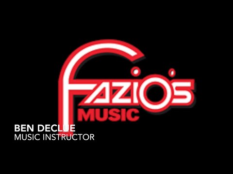 FAZIO'S FRETS MUSIC - BEN DECLUE VIDEO