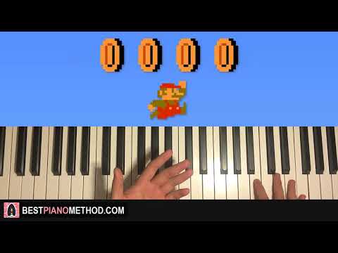 HOW TO PLAY - MARIO COIN SOUND (Piano Tutorial Lesson)