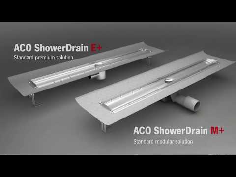 The new ACO ShowerDrain Channels - Overview and Installation