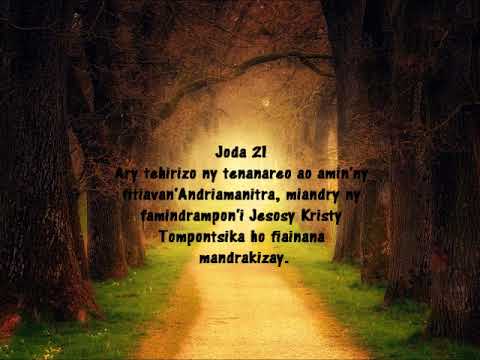 Fihirana fifohazana 205 Ranon'aina, izay tena mateza