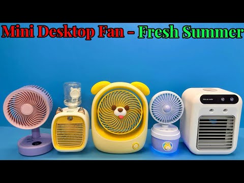Mini Fan Humidifier - Air Conditioner Water Spray Fashion Fan | Unboxing And Review