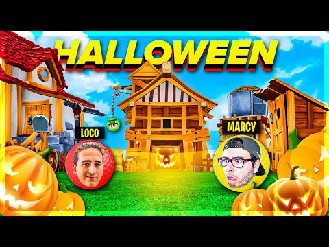 SFIDO I MIEI AMICI NELLA MAPPA DI HALLOWEEN IMPOSSIBILE!