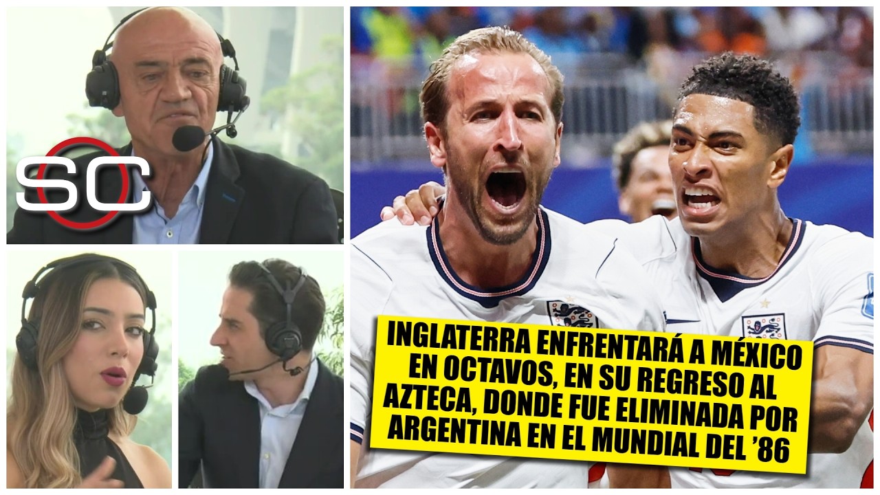 MÉXICO TIENE RIVAL Inglaterra guiada por KANE, pasó a octavos sufriendo ante RD Congo | SportsCenter