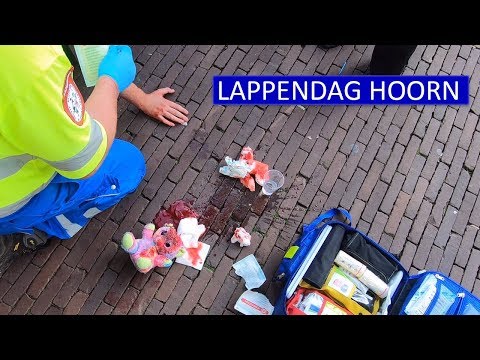 Politie Hoorn - Dienst tijdens Lappendag 2019 - Toezicht, mishandeling & overlast
