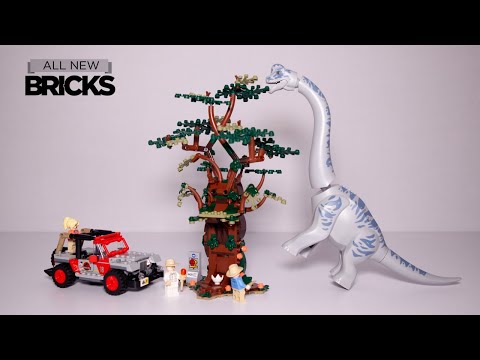 Vidéo LEGO Jurassic World 76960 : La découverte du brachiosaure