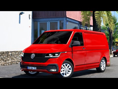 Volkswagen Transporter T6.1 - ETS2[1.45][Euro Truck Simulator 2]