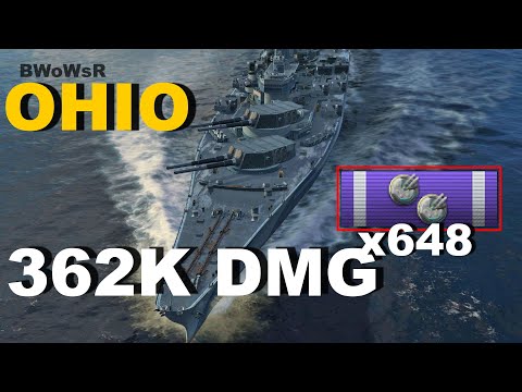 X OHIO - 362K DMG - 7 Kills - World of Warships