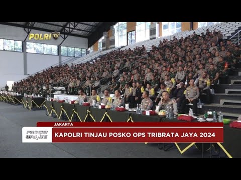 PRESISI UPDATE: KESIAPAN PENGAMANAN DI POSKO OPERASI TRIBRATA JAYA DI GBK