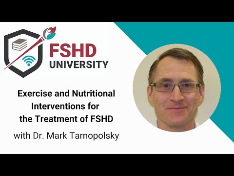 Nutritional and exercise interventions for FSHD